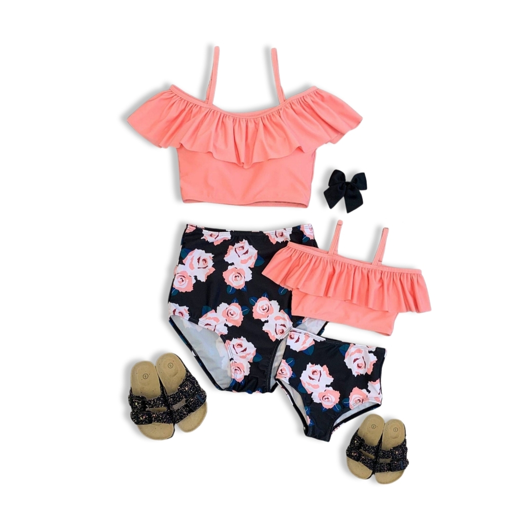 Mom and me swimwear